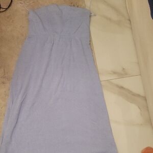 Michael Stars Lavender Strapless Dress